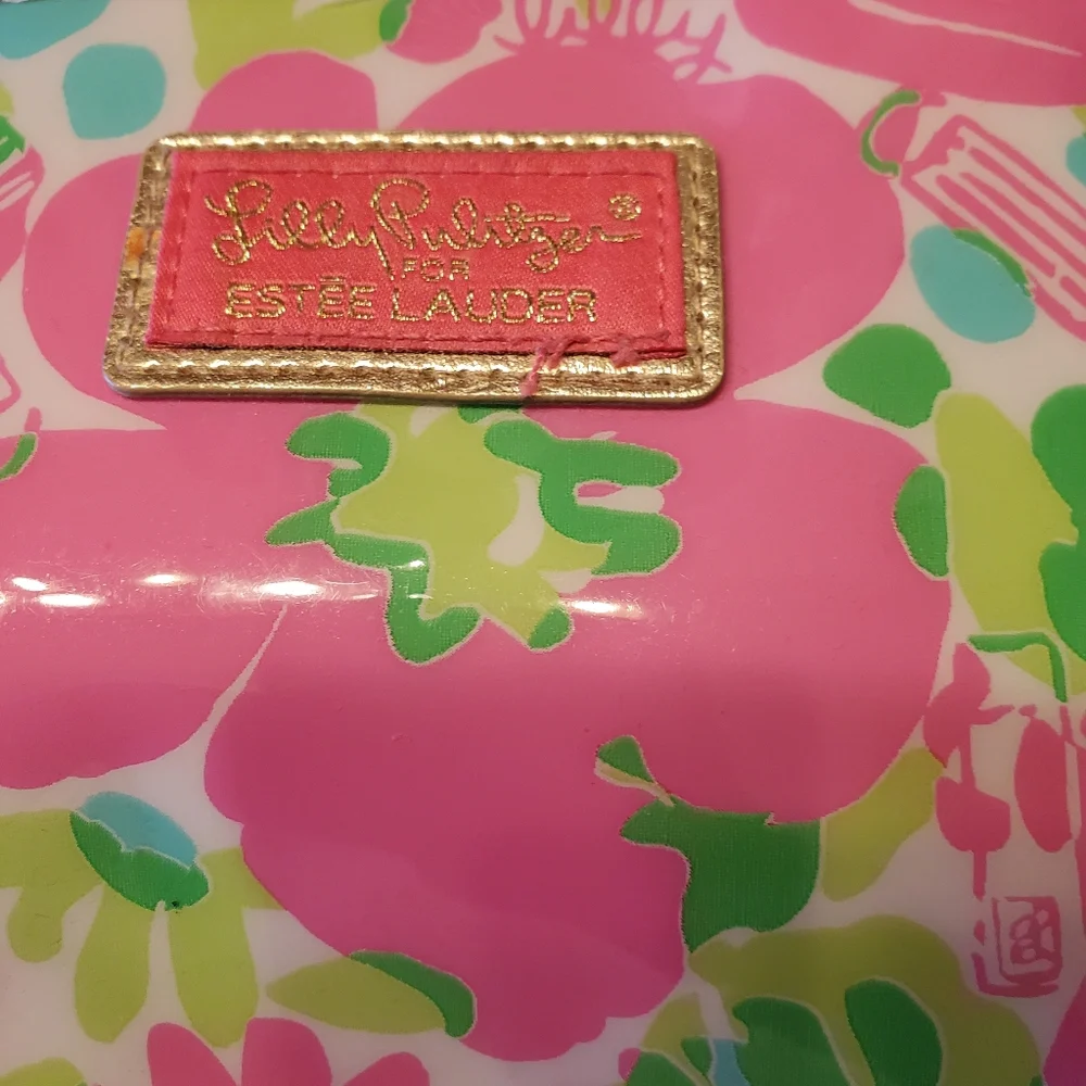 Lilly Pulitzer made for Estee Lauder Floral Cosmetic Bag